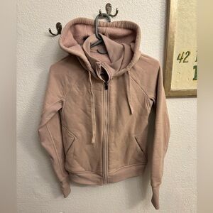 Cozy Pink Zip-Up Hoodie